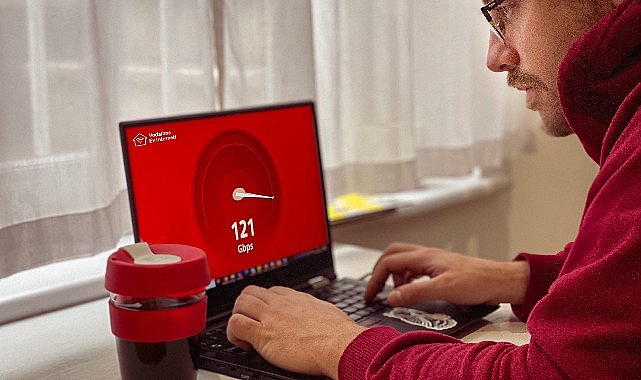  Vodafone Türkiye, 121 Gbps ile Rekor Kırdı!
